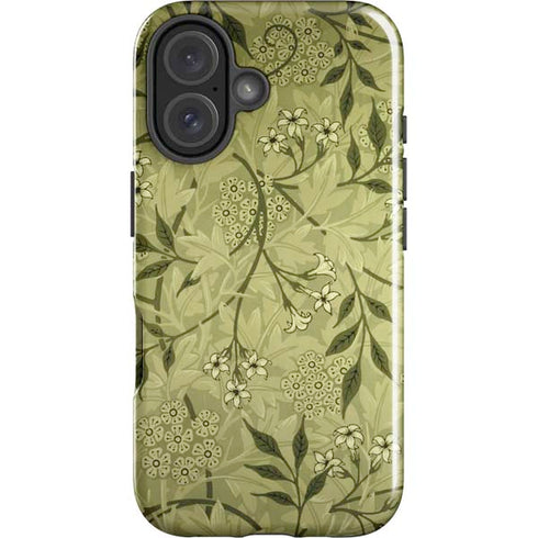 Jasmine by William Morris iPhone 16 Plus Impact Case
